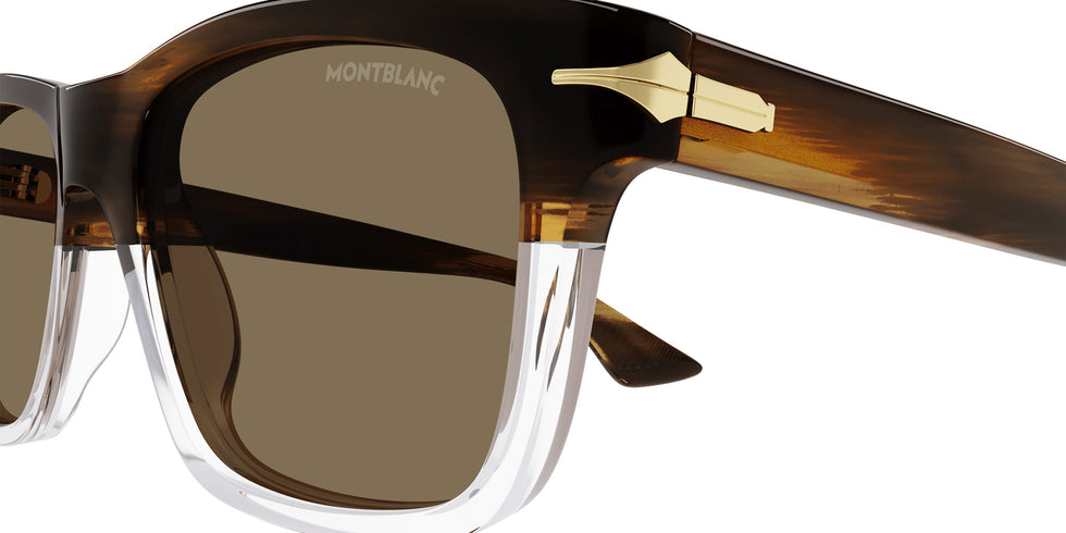 Montblanc MB0263S 003 54 - Havana / Brown #id:mb0263s003_s:102115