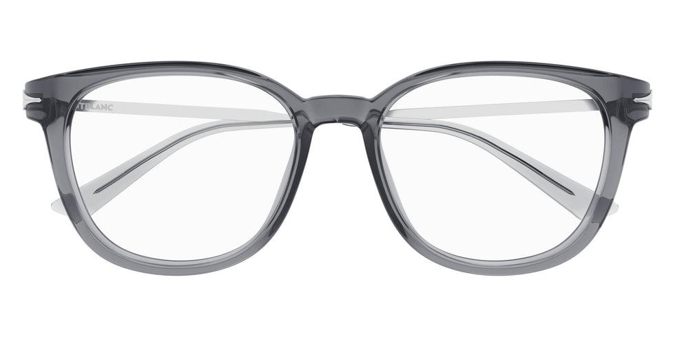 Montblanc MB0309OA 003 53 - Gray/Silver #id:mb0309oa003_s:100100