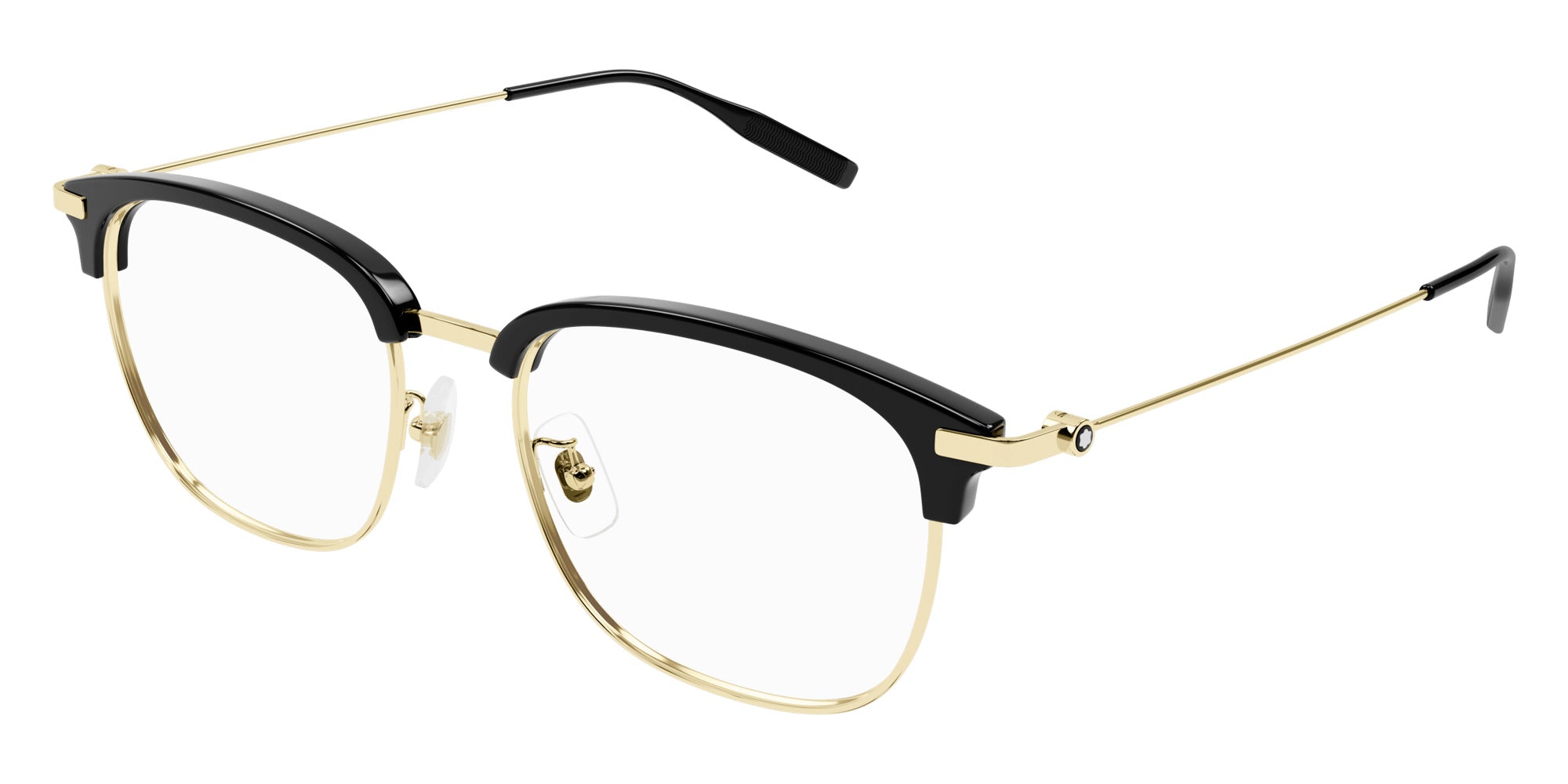 Montblanc MB0316OA 002 55 - Black/Gold #id:mb0316oa002_s:100105