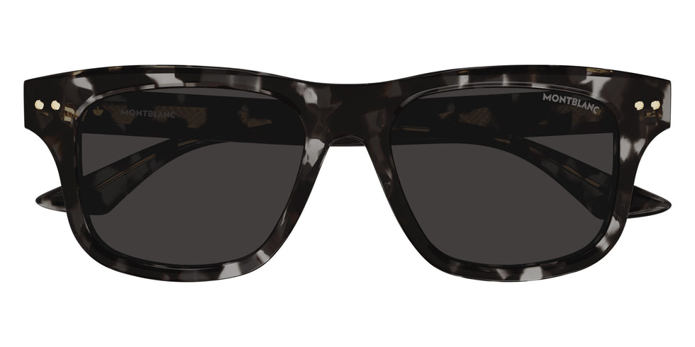 Montblanc MB0319S 003 55 - Black / Gray #id:mb0319s003_s:100100