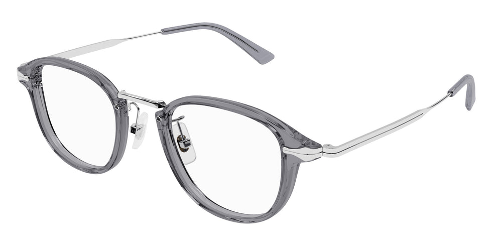 Montblanc MB0336O 004 48 - Gray/Silver #id:mb0336o004_s:102105
