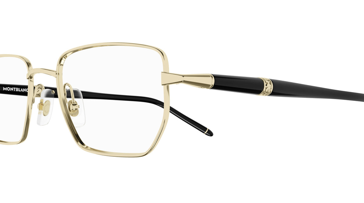 Montblanc MB0347O 001 52 - Gold/Black #id:mb0347o001_s:100110