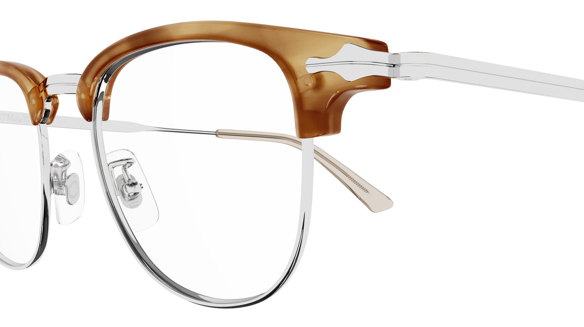 Montblanc MB0364O 005 49 - Havana/Silver #id:mb0364o005_s:102110