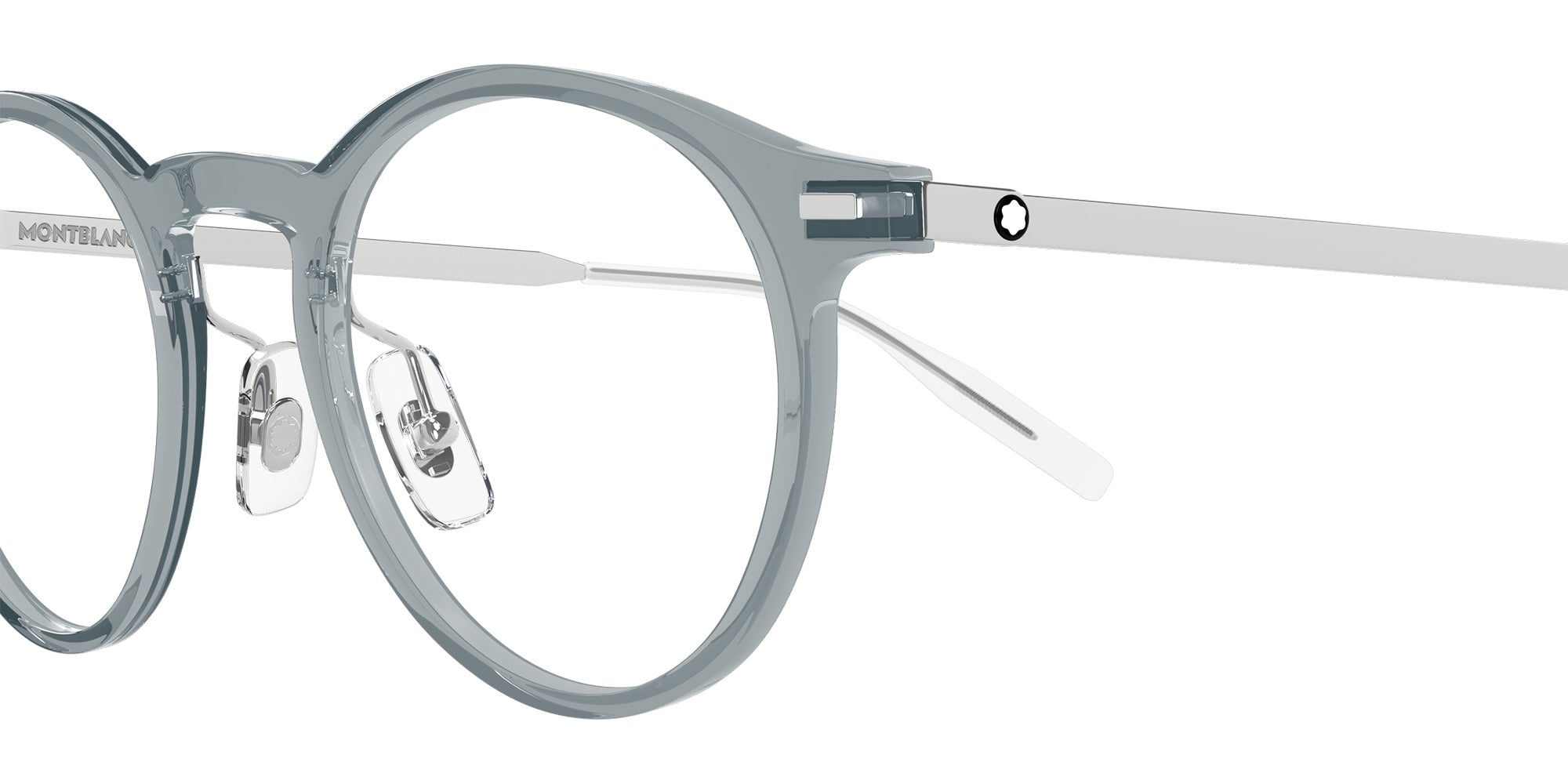 Montblanc MB0426O 003 48 - Gray/Silver #id:mb0426o003_s:102110