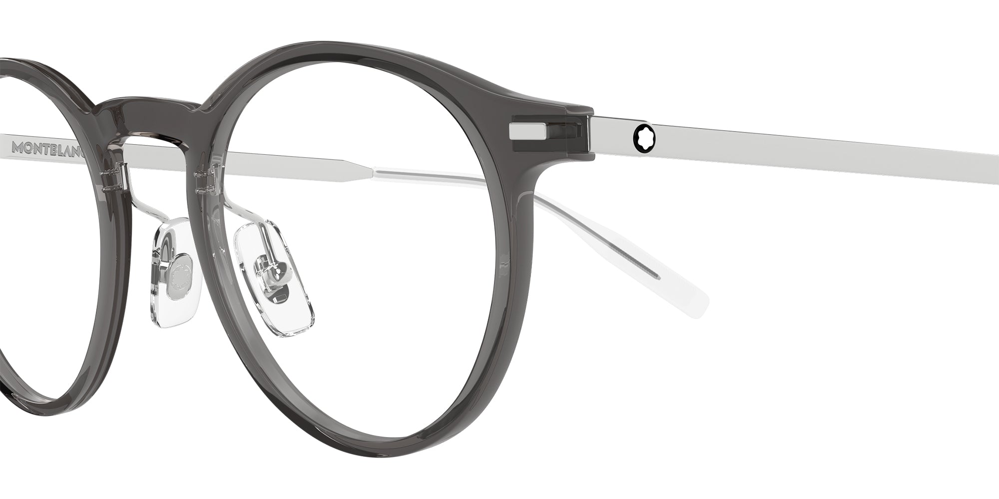 Montblanc MB0426O 004 48 - Gray/Silver #id:mb0426o004_s:104110