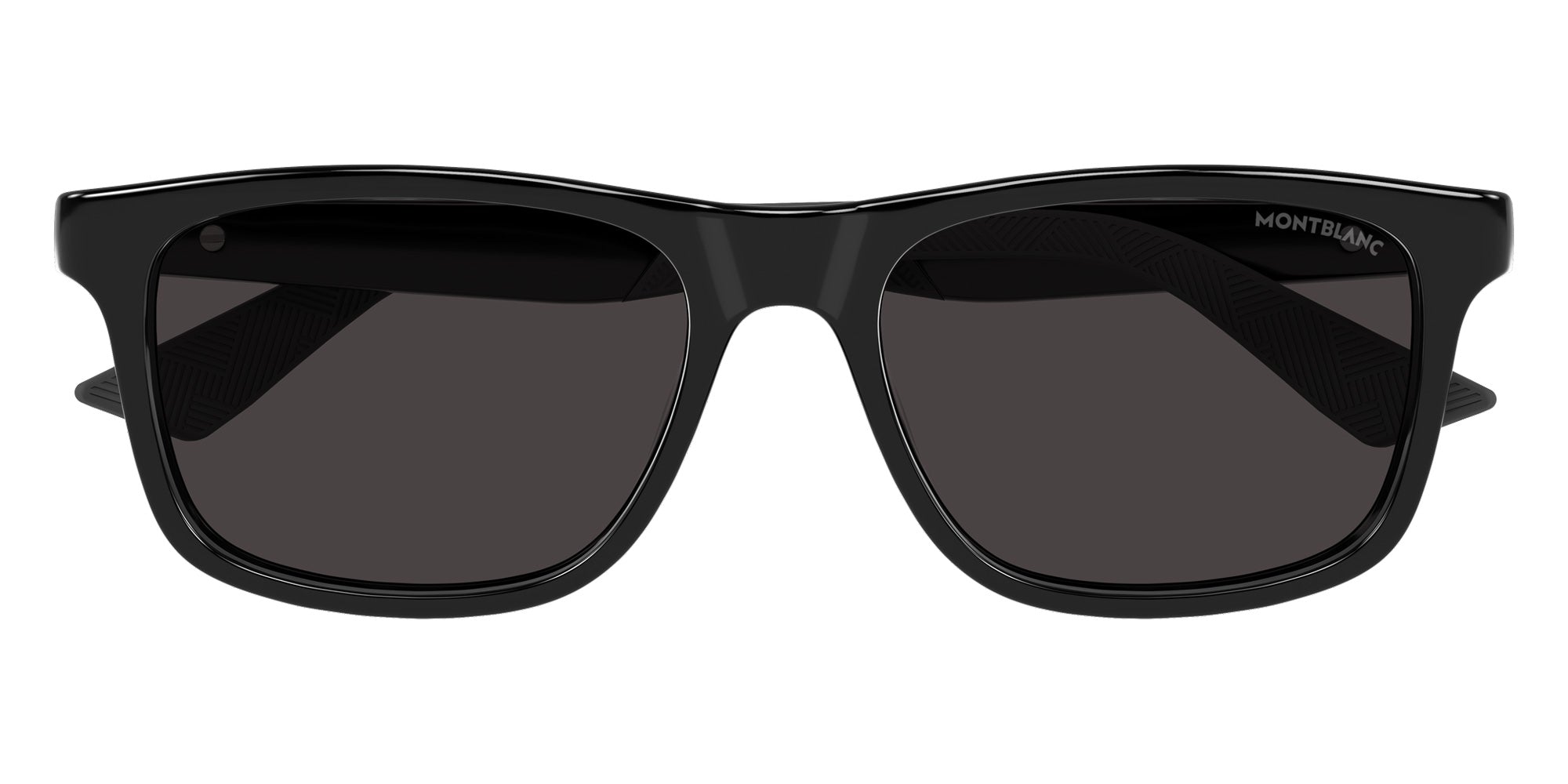 Montblanc MB0432S Rectangle Sunglasses | EyeOns.com