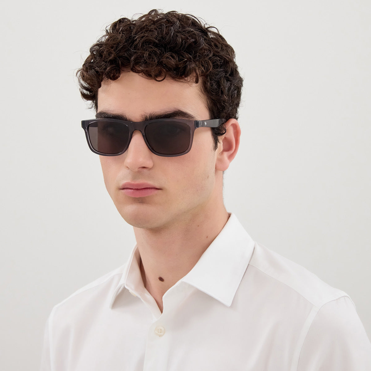 Montblanc MB0432S Rectangle Sunglasses | EyeOns.com