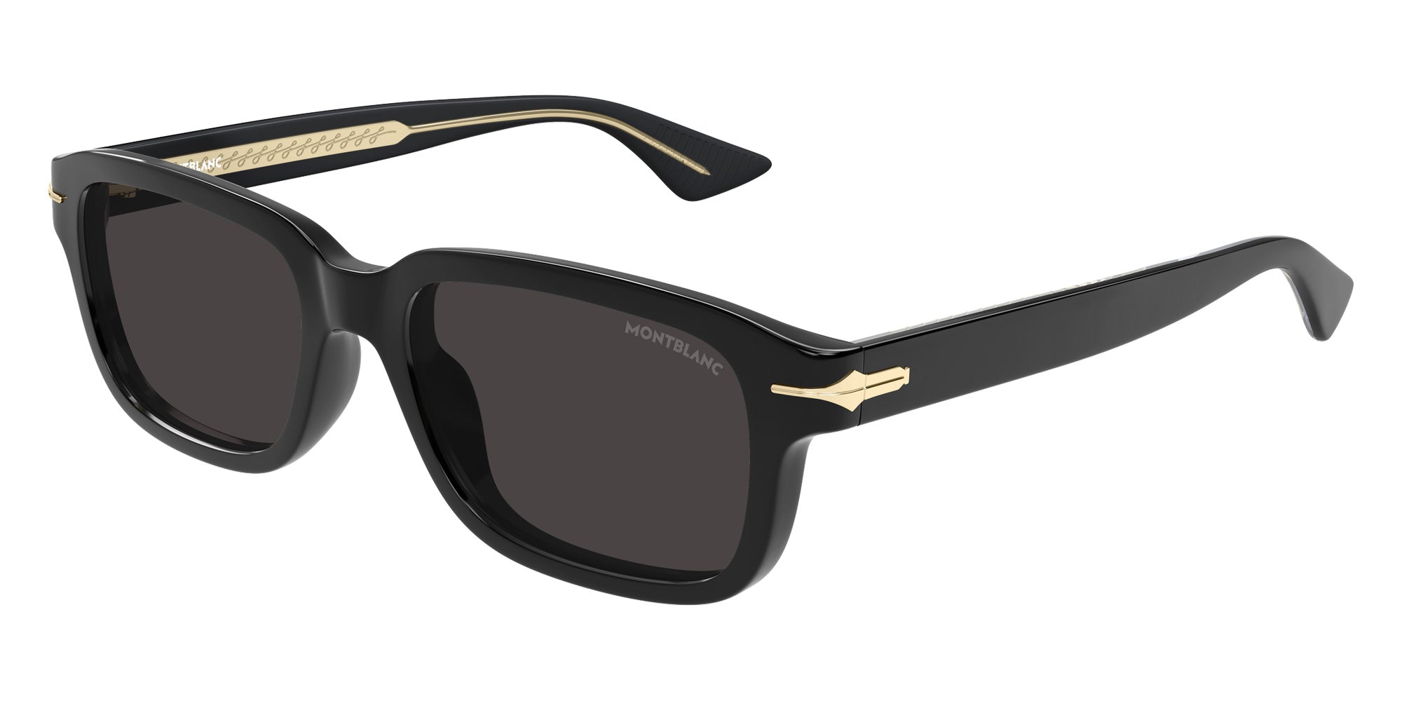 Montblanc MB0436S 001 54 - Black / Gray #id:mb0436s001_s:100105