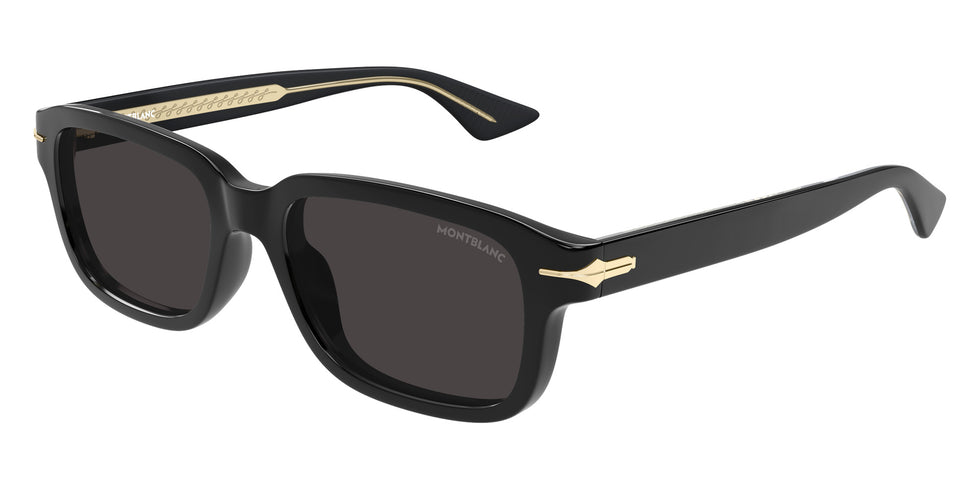 Montblanc MB0436S 001 54 - Black / Gray #id:mb0436s001_s:100105