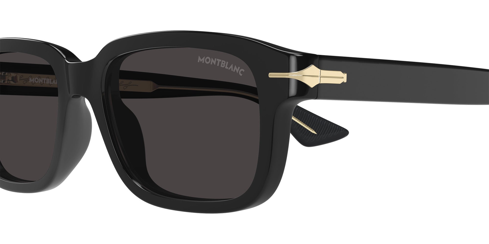 Montblanc MB0436S 001 54 - Black / Gray #id:mb0436s001_s:100110