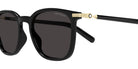 Montblanc MB0460S 001 50 - Black/Gold / Gray #id:mb0460s001_s:100110