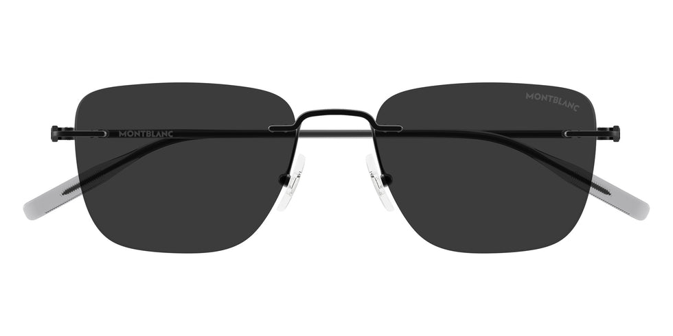 Montblanc MB0470S 001 54 - Black / Gray #id:mb0470s001_s:100100