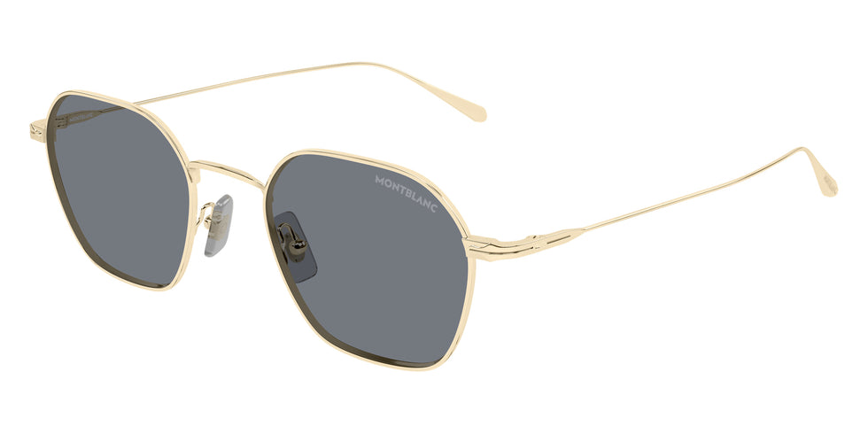 Montblanc MB0472S 001 50 - Gold / Gray #id:mb0472s001_s:100105