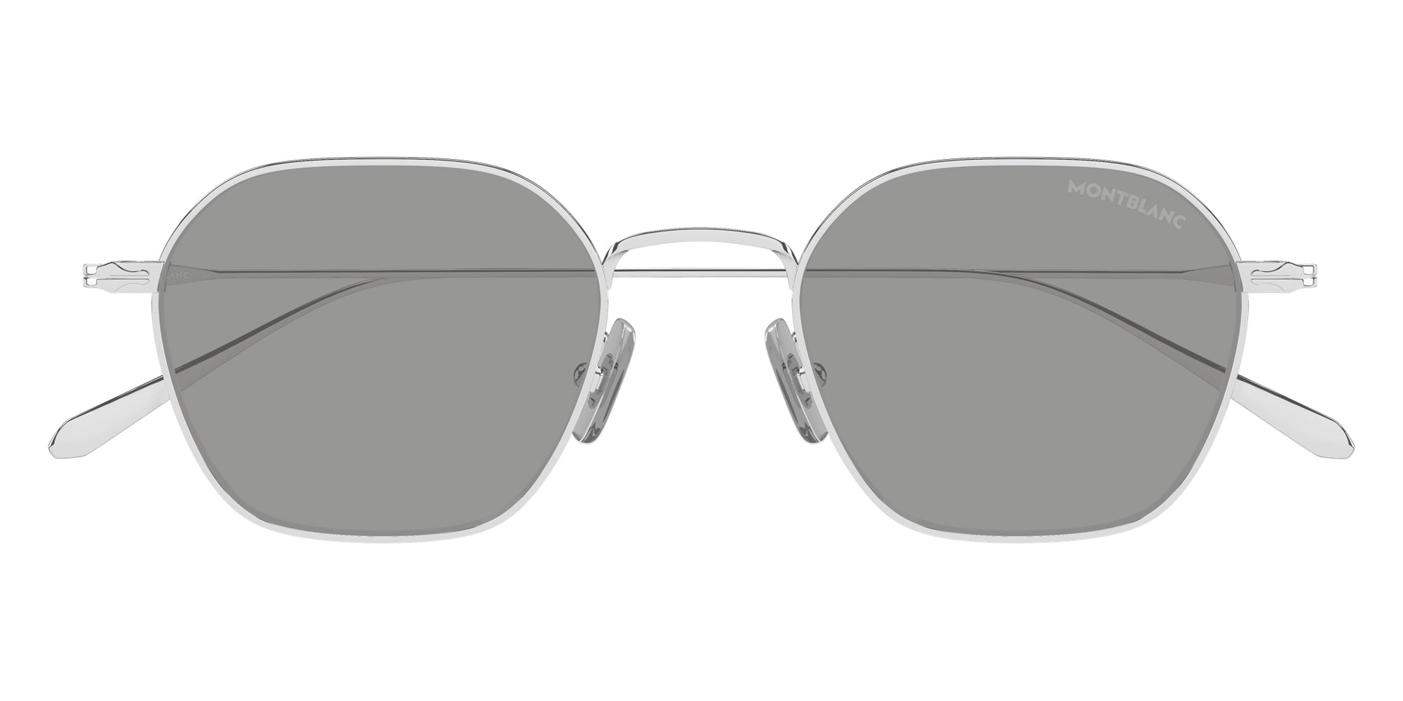 Montblanc MB0472S 002 50 - Silver / Gray #id:mb0472s002_s:102100