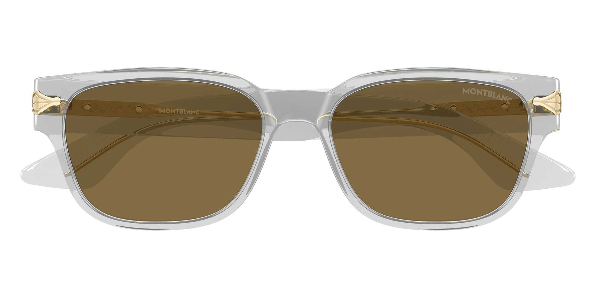 Montblanc MB0479S 004 55 - Gray / Brown #id:mb0479s004_s:102100