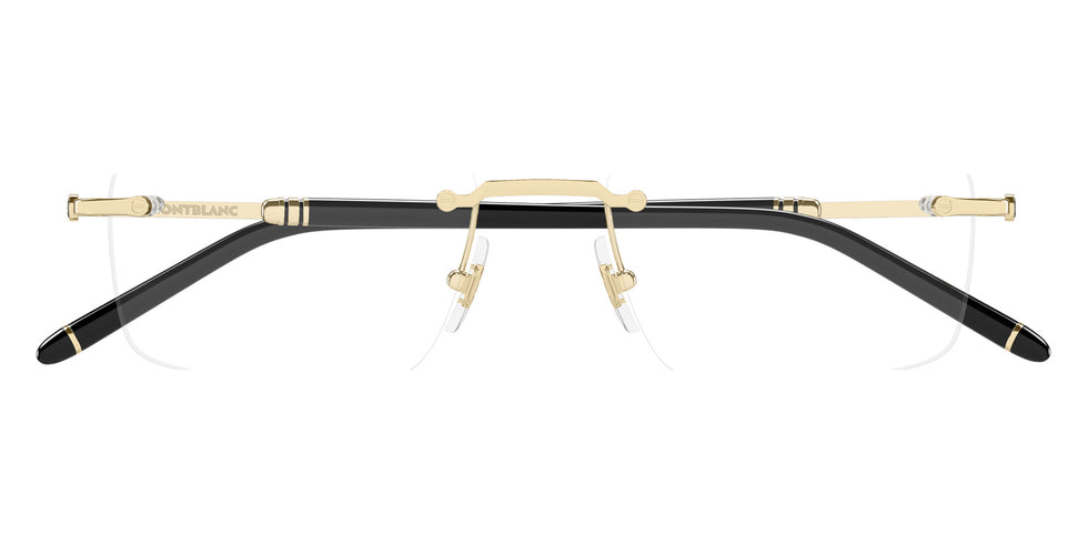 Montblanc MB0480O 001 54 - Gold/Black #id:mb0480o001_s:100100