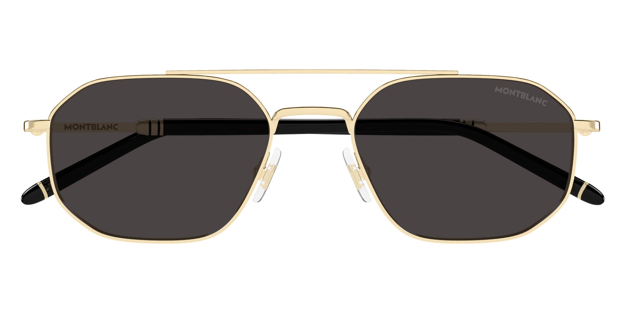 Montblanc MB0481S 001 55 - Gold/Black / Gray #id:mb0481s001_s:100100