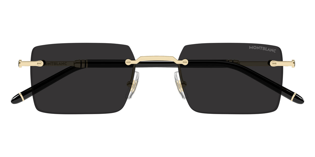 Montblanc MB0482S 001 53 - Gold/Black / Gray #id:mb0482s001_s:100100