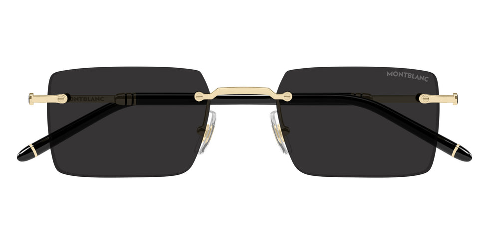 Montblanc MB0482S 001 53 - Gold/Black / Gray #id:mb0482s001_s:100100