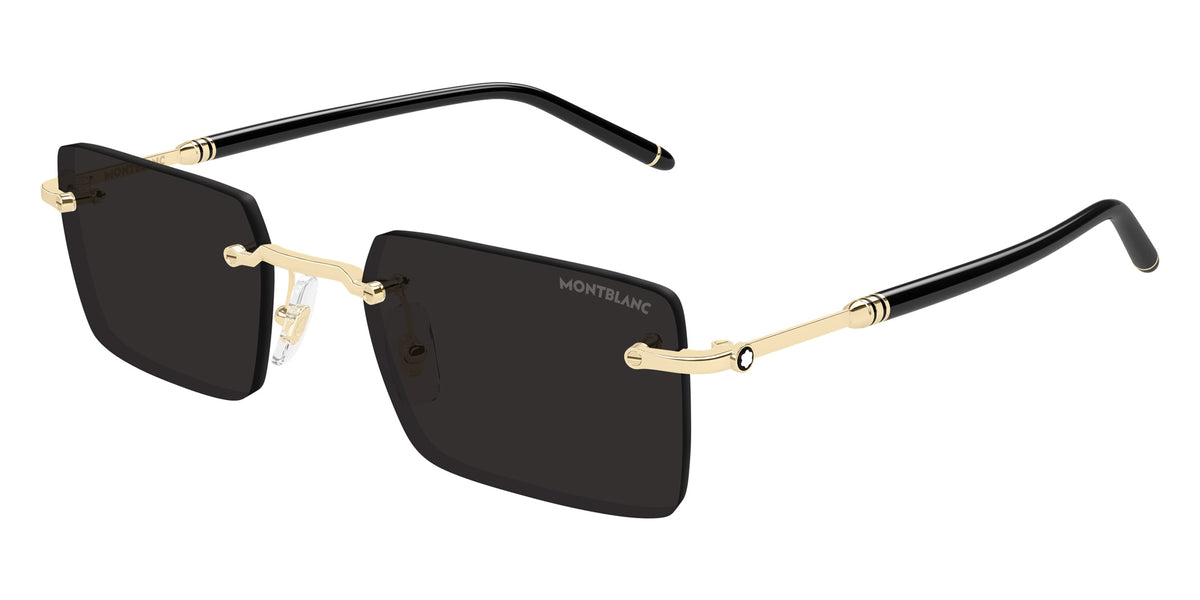 Montblanc MB0482S 001 53 - Gold/Black / Gray #id:mb0482s001_s:100105