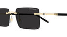 Montblanc MB0482S 001 53 - Gold/Black / Gray #id:mb0482s001_s:100110
