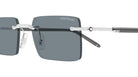 Montblanc MB0482S 002 53 - Silver/Gray / Gray #id:mb0482s002_s:102110