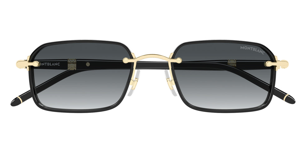 Montblanc MB0483S 001 54 - Gold/Black / Gray Gradient #id:mb0483s001_s:100100