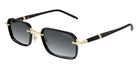 Montblanc MB0483S 001 54 - Gold/Black / Gray Gradient #id:mb0483s001_s:100105