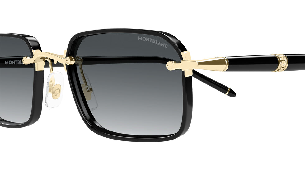 Montblanc MB0483S 001 54 - Gold/Black / Gray Gradient #id:mb0483s001_s:100110