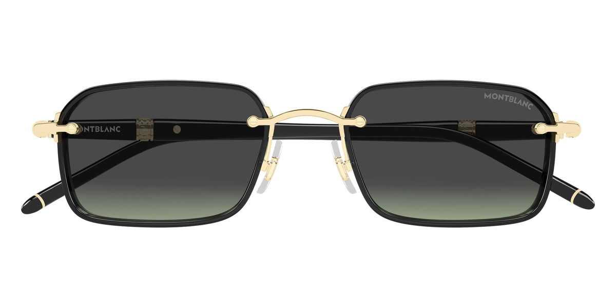 Montblanc MB0483S 004 54 - Gold/Black / Gray Gradient Double #id:mb0483s004_s:102100