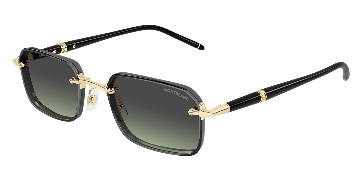Montblanc MB0483S 004 54 - Gold/Black / Gray Gradient Double #id:mb0483s004_s:102105