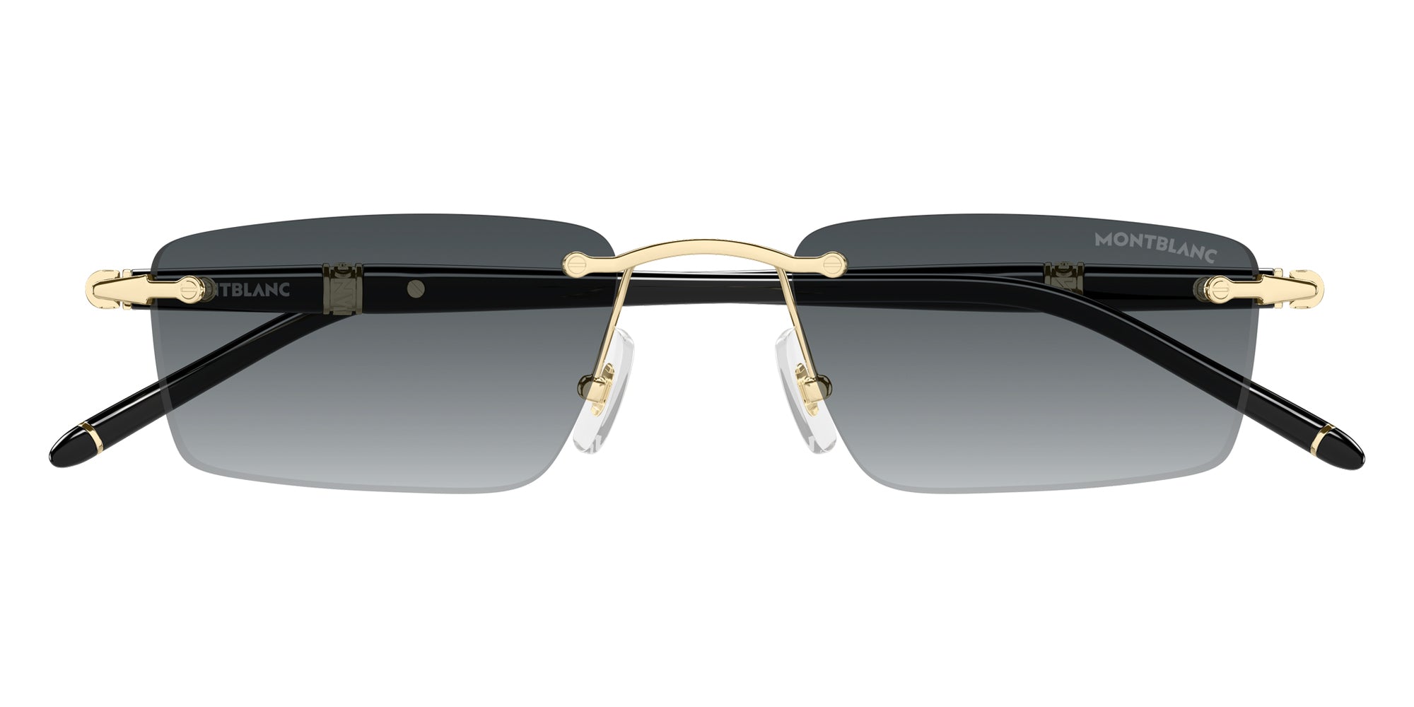 Montblanc MB0484S Rectangle Sunglasses | EyeOns.com