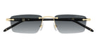 Montblanc MB0484S 001 54 - Gold/Black / Gray Gradient #id:mb0484s001_s:100100