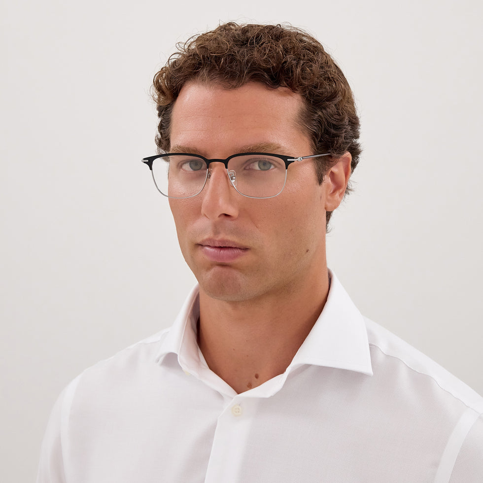 Montblanc MB0490OA 001 54 - Silver #id:mb0490oa001_s:100115