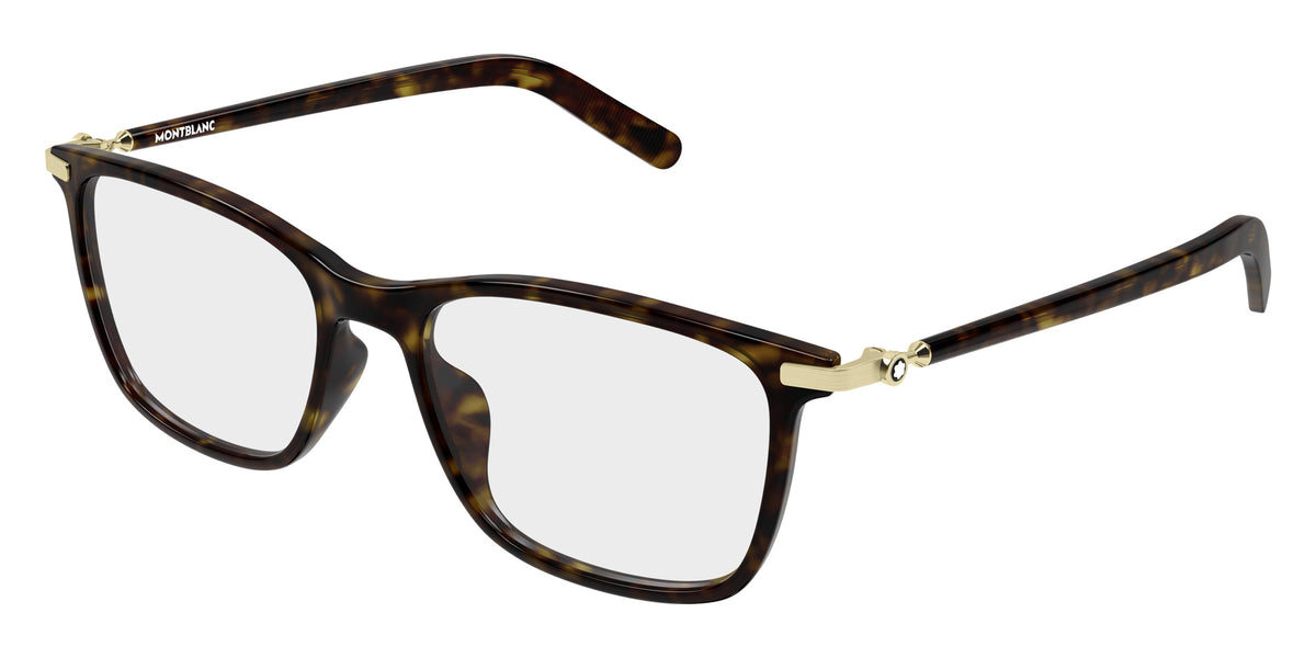 Montblanc MB0501OL 006 57 - Havana/Gold #id:mb0501ol006_s:102105