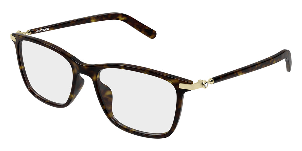 Montblanc MB0501OL 006 57 - Havana/Gold #id:mb0501ol006_s:102105