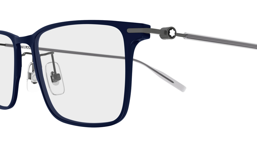 Montblanc MB0506OL 004 56 - Blue/Gunmetal #id:mb0506ol004_s:106110