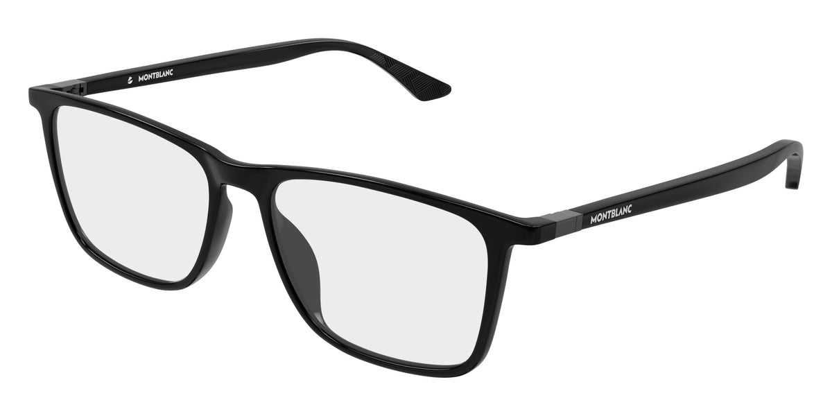 Montblanc MB0509O 004 57 - Black/Gunmetal #id:mb0509o004_s:100105