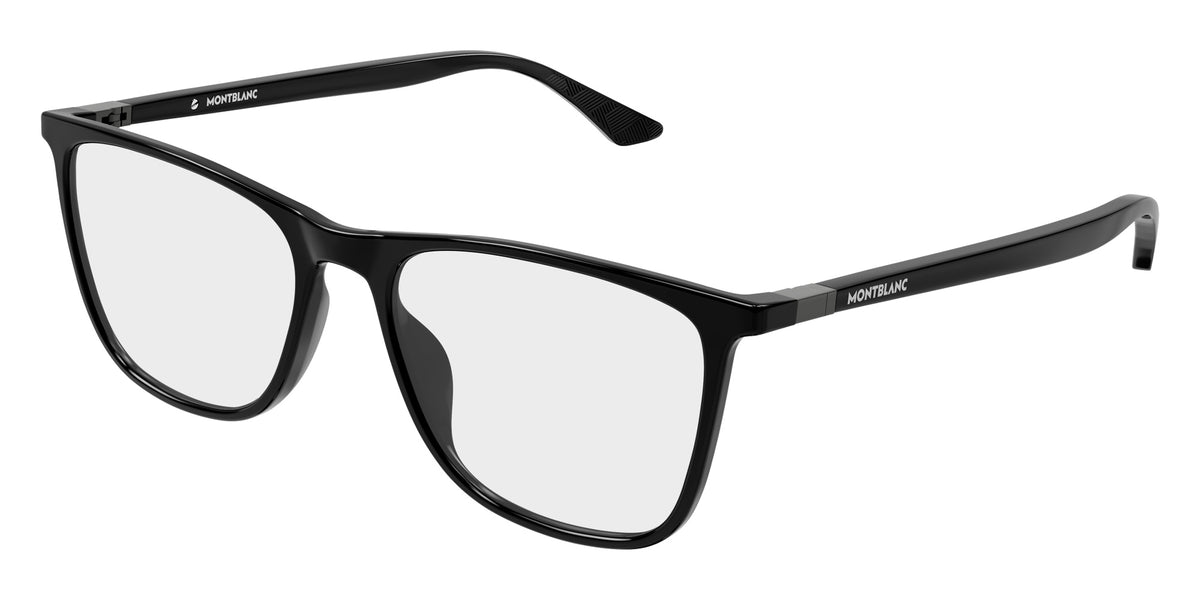 Montblanc MB0510O 001 54 - Black/Gunmetal #id:mb0510o001_s:100105
