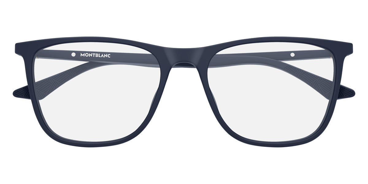 Montblanc MB0510O 003 54 - Blue/Gunmetal #id:mb0510o003_s:104100