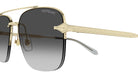 Montblanc MB0513S 001 57 - Gold / Gray Gradient #id:mb0513s001_s:100110