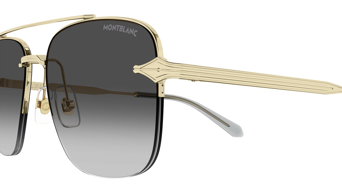 Montblanc MB0513S 001 57 - Gold / Gray Gradient #id:mb0513s001_s:100110