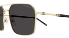 Montblanc MB0521S 001 58 - Gold / Gray #id:mb0521s001_s:100110