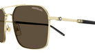 Montblanc MB0521S 002 58 - Gold / Brown #id:mb0521s002_s:102110
