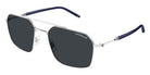 Montblanc MB0521S 003 58 - Silver / Blue #id:mb0521s003_s:104105