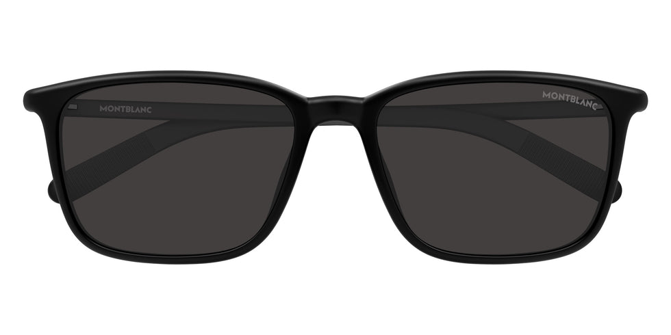 Montblanc MB0528SA 001 56 - Black / Gray #id:mb0528sa001_s:100100