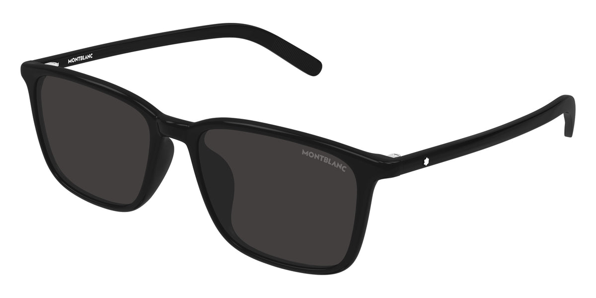 Montblanc MB0528SA 001 56 - Black / Gray #id:mb0528sa001_s:100105