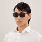 Montblanc MB0528SA 001 56 - Black / Gray #id:mb0528sa001_s:100115