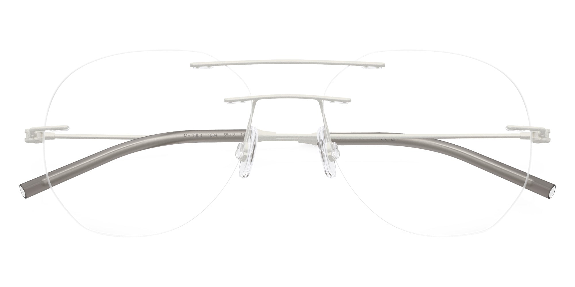 Moncler ME1003 1004 55 - Matte Silver #id:me10031004_s:100120