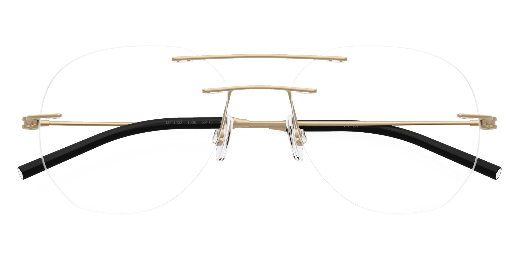 Moncler ME1003 1006 55 - Matte Gold #id:me10031006_s:102120